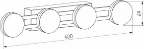 Накладной светильник Eurosvet Tapioca 90332/4 черный в Приобье - priobie.mebel24.online | фото 4
