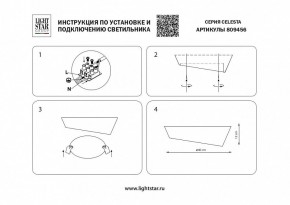 Накладной светильник Lightstar Celesta 809456 в Приобье - priobie.mebel24.online | фото 4