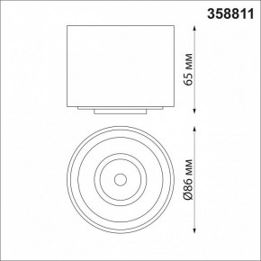 Накладной светильник Novotech Gesso 358811 в Приобье - priobie.mebel24.online | фото 7