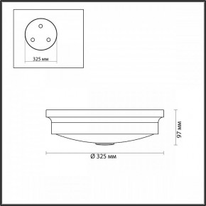 Накладной светильник Odeon Light Marsei 4824/3C в Приобье - priobie.mebel24.online | фото 4
