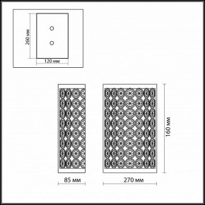 Накладной светильник Odeon Light Soras 2897/1W в Приобье - priobie.mebel24.online | фото 3