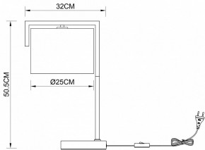 Настольная лампа декоративная Arte Lamp Aperol A5031LT-1PB в Приобье - priobie.mebel24.online | фото 3