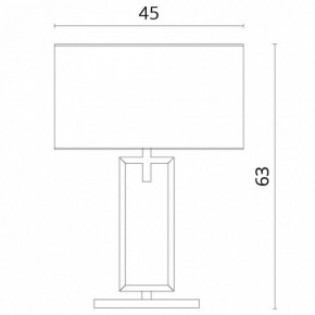 Настольная лампа декоративная Divinare Porta 5933/01 TL-1 в Приобье - priobie.mebel24.online | фото 3