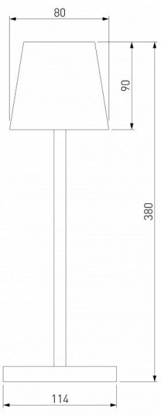 Настольная лампа декоративная Elektrostandard Mist a063928 в Приобье - priobie.mebel24.online | фото 3