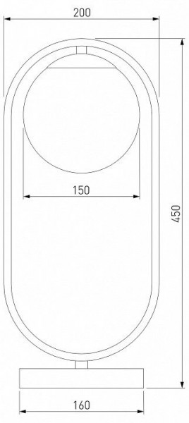 Настольная лампа декоративная Eurosvet Ringo 01138/1 золото в Приобье - priobie.mebel24.online | фото 3