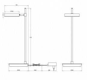 Настольная лампа декоративная Maytoni Fad MOD070TL-L8W3K в Приобье - priobie.mebel24.online | фото 3