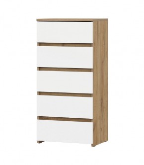 НЕКСТ 1 Спальный гарнитур (модульный) Дуб Золотой/Белый в Приобье - priobie.mebel24.online | фото 10