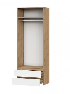 НЕКСТ 1 Спальный гарнитур (модульный) Дуб Золотой/Белый в Приобье - priobie.mebel24.online | фото 11