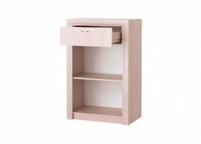 ОКТАВА Тумба комбинированная (дуб клабхаус серый) в Приобье - priobie.mebel24.online | фото 2