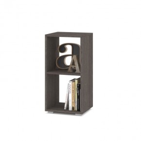 ОЛИВИЯ О52 Стеллаж (анкор темный) в Приобье - priobie.mebel24.online | фото