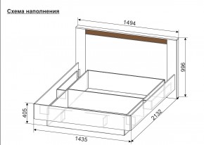 ОРЛАНДО Спальный гарнитур (модульный) в Приобье - priobie.mebel24.online | фото 7