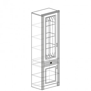 ОРЛЕАН Гостиная (модульная) серый в Приобье - priobie.mebel24.online | фото 7