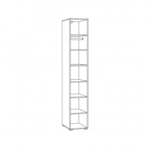 ОСТИН Спальный гарнитур (модульный) графит в Приобье - priobie.mebel24.online | фото 10