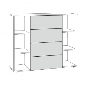 ОСТИН Спальный гарнитур (модульный) графит в Приобье - priobie.mebel24.online | фото 12