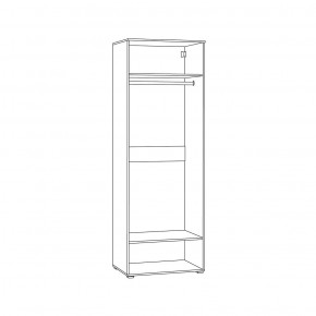 ОСТИН Спальный гарнитур (модульный) графит в Приобье - priobie.mebel24.online | фото 8