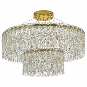 Подвесная люстра Arti Lampadari Ovindoli Gold Ovindoli L 1.5.80+40.100 G в Приобье - priobie.mebel24.online | фото 2