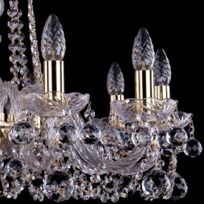 Подвесная люстра Bohemia Ivele Crystal 1402 1402/10/240/G/Balls в Приобье - priobie.mebel24.online | фото 2