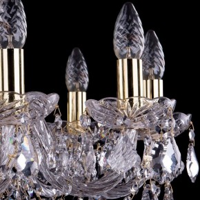 Подвесная люстра Bohemia Ivele Crystal 1402 1402/10/240/G/Leafs в Приобье - priobie.mebel24.online | фото 2