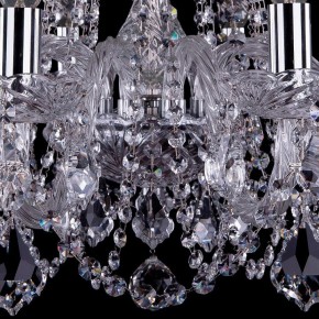 Подвесная люстра Bohemia Ivele Crystal 1402 1402/10/240/Ni/Leafs в Приобье - priobie.mebel24.online | фото 3