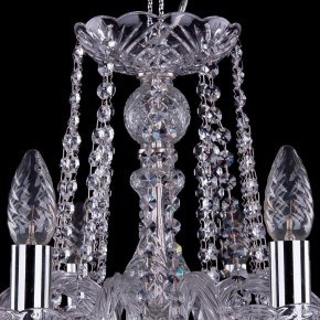 Подвесная люстра Bohemia Ivele Crystal 1402 1402/10/240/Ni/Leafs в Приобье - priobie.mebel24.online | фото 4