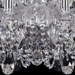 Подвесная люстра Bohemia Ivele Crystal 1402 1402/12+6/240/Ni в Приобье - priobie.mebel24.online | фото 3