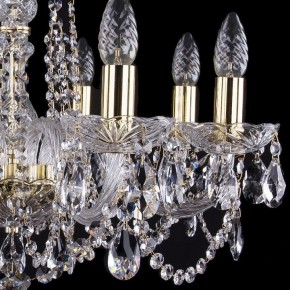 Подвесная люстра Bohemia Ivele Crystal 1402 1402/8/195/G/tube в Приобье - priobie.mebel24.online | фото 2