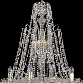 Подвесная люстра Bohemia Ivele Crystal 1411 1411/20/400/XL-120/G в Приобье - priobie.mebel24.online | фото 4