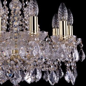 Подвесная люстра Bohemia Ivele Crystal 1413 1413/10/165/G/Leafs в Приобье - priobie.mebel24.online | фото 2
