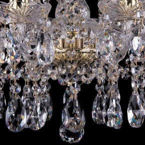 Подвесная люстра Bohemia Ivele Crystal 1413 1413/8/165/G/Tube в Приобье - priobie.mebel24.online | фото 3