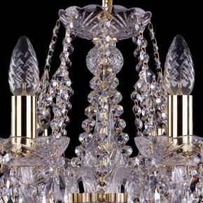 Подвесная люстра Bohemia Ivele Crystal 1413 1413/8/200/G в Приобье - priobie.mebel24.online | фото 5