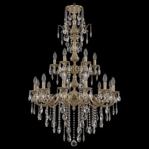 Подвесная люстра Bohemia Ivele Crystal 7201 72101/12+6/250/XL/2d B FP в Приобье - priobie.mebel24.online | фото 2