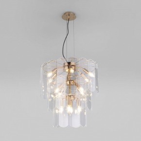 Подвесная люстра Eurosvet Claire 60171 золото в Приобье - priobie.mebel24.online | фото 2