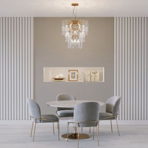 Подвесная люстра Eurosvet Claire 60171 золото в Приобье - priobie.mebel24.online | фото 3