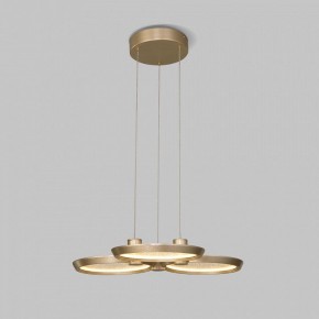 Подвесная люстра Eurosvet Crespella 90034/3 золото в Приобье - priobie.mebel24.online | фото 3