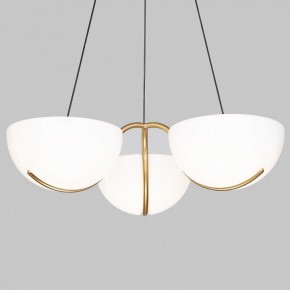 Подвесная люстра Eurosvet Emisfero 50083/3 LED золото в Приобье - priobie.mebel24.online | фото