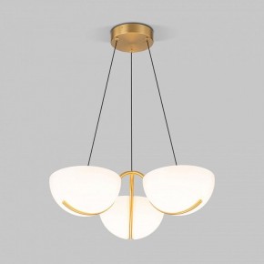 Подвесная люстра Eurosvet Emisfero 50083/3 LED золото в Приобье - priobie.mebel24.online | фото 2