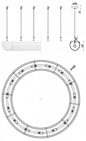 Подвесная люстра Favourite Monilibus 4015-15P в Приобье - priobie.mebel24.online | фото 5