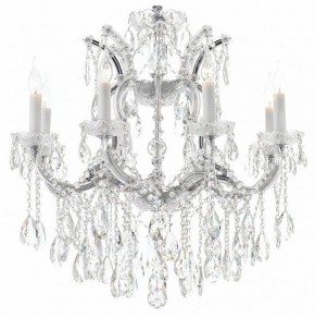 Подвесная люстра iLamp Diamond 6071-8 CR+CL в Приобье - priobie.mebel24.online | фото