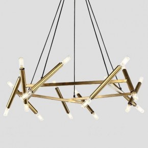 Подвесная люстра Imperiumloft Jonathan Browning Le Pentagone Chandelier 20 Light 40.2364 в Приобье - priobie.mebel24.online | фото