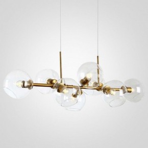 Подвесная люстра Imperiumloft Staggered Glass Chandelier 8 40.2211 в Приобье - priobie.mebel24.online | фото