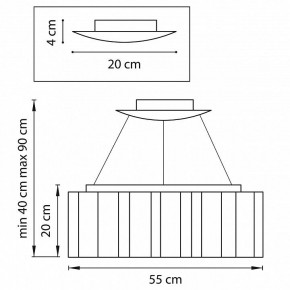 Подвесная люстра Lightstar Nubi 802163 в Приобье - priobie.mebel24.online | фото 3