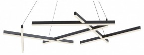 Подвесная люстра Maytoni Line MOD016PL-L80BK в Приобье - priobie.mebel24.online | фото