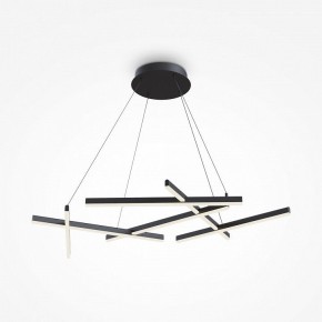 Подвесная люстра Maytoni Line MOD016PL-L80BK в Приобье - priobie.mebel24.online | фото 2