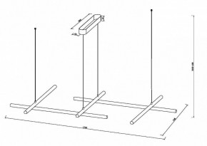 Подвесная люстра Maytoni Radiance MOD278PL-L86G3K1 в Приобье - priobie.mebel24.online | фото 5