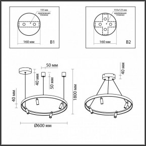 Подвесная люстра Odeon Light Fonda 4317/58L в Приобье - priobie.mebel24.online | фото 6