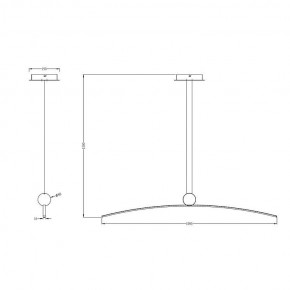 Подвесной светильник Arte Lamp Arno A3362SP-25BK в Приобье - priobie.mebel24.online | фото 3