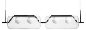 Подвесной светильник Arte Lamp Geneva A2341SP-4BK в Приобье - priobie.mebel24.online | фото