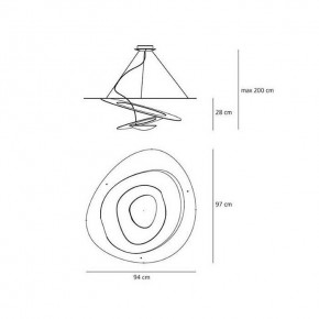 Подвесной светильник Artemide  1239010A в Приобье - priobie.mebel24.online | фото 5