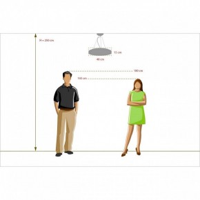 Подвесной светильник DeMarkt Фризанте 3 687010601 в Приобье - priobie.mebel24.online | фото 12