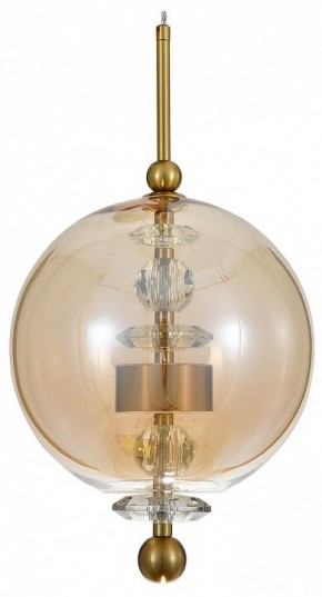 Подвесной светильник Indigo Illusione 11055/1P Amber в Приобье - priobie.mebel24.online | фото
